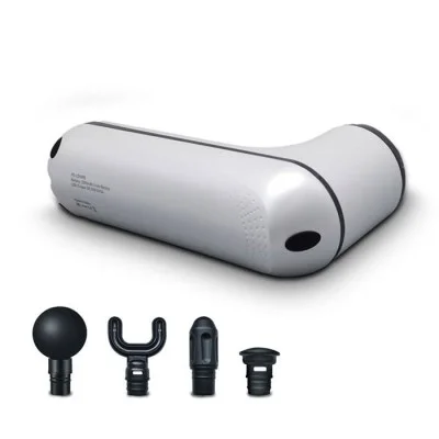 Porodo Lifestyle 12V Varying Speed Mini Massage Gun With USB-C Port 2000mAh - White